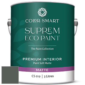 COLOR SMART CS 619 SUPREM ECO PAINT матовая краска цвет RAL 7010 