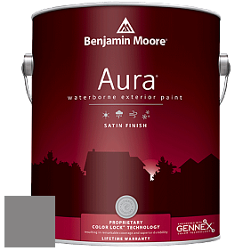 Benjamin Moore Aura 631 Waterborne Exterior Satin Finish краска цвет AF-705 