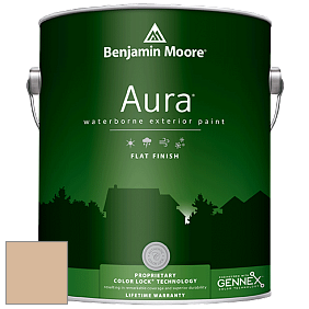 Benjamin Moore Aura 629 Waterborne Exterior Flat Finish краска цвет AF-195 