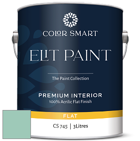 COLOR SMART CS 745 ELIT PAINT глубокоматовая моющаяся краска цвет 620 Key Largo Green