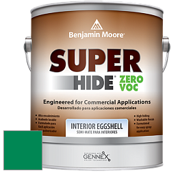 Benjamin Moore 357 Super Hide Zero Voc Interior Eggshell краска цвет RAL 6024 