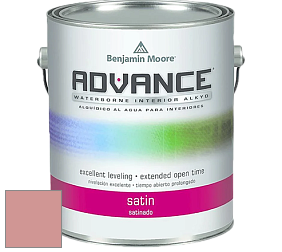 Benjamin Moore 792 Advance Interior Paint-Satin эмаль цвет 2090-50 Tender Pink
