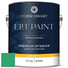COLOR SMART CS 745 ELIT PAINT глубокоматовая моющаяся краска цвет 2039-30 Cabana Green