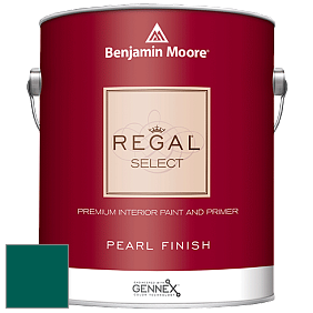 Benjamin Moore 550 Regal Select Waterborne Interior Pearl Finish краска цвет RAL 6026 