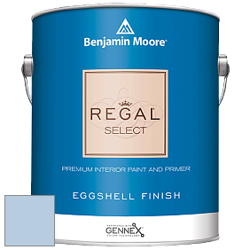 Benjamin Moore 549 Regal Select Waterborne Interior Eggshell Finish краска цвет 821 Blue Ice