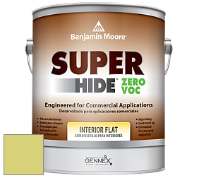 Benjamin Moore 355 Super Hide Zero Voc Interior Flat краска цвет 403 Candy Green