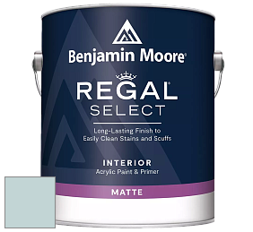 Benjamin Moore 548 IRegal Select Interior Paint - Matte краска цвет 716 Fantasy Blue