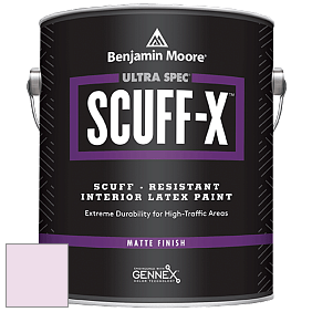 Benjamin Moore 484 Ultra Spec SCUFF-X Interior Matte Finish краска цвет 2075-70 Charming Pink