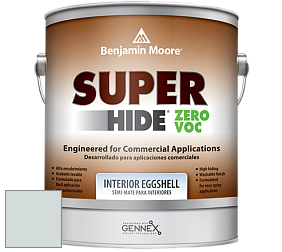 Benjamin Moore 357 Super Hide Zero Voc Interior Eggshell краска цвет 868 Mountain Mist