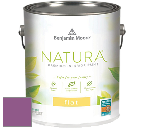 Benjamin Moore 512 Natura Interior Flat Finish матовая краска цвет NCS S 3050-R40B 
