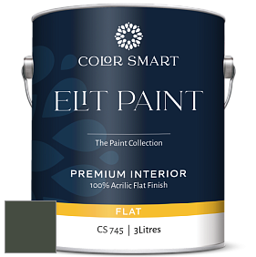 COLOR SMART CS 745 ELIT PAINT глубокоматовая моющаяся краска цвет NCS S 8010-G30Y 