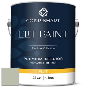 COLOR SMART CS 745 ELIT PAINT глубокоматовая моющаяся краска цвет 472 Aganthus Green