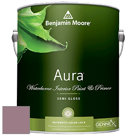 Benjamin Moore Aura 528 Waterborne Interior Semi-gloss Finish краска цвет NCS S 4020-R20B 