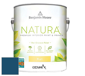 Benjamin Moore 514 Natura Interior Semi-Gloss Finish краска цвет NCS S 5540-R90B 