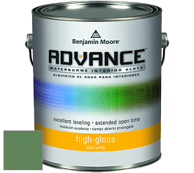 Benjamin Moore 794 Advance Interior Paint-High Gloss глянцевая алкидная эмаль цвет NCS S 4040-G20Y 