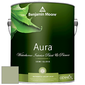 Benjamin Moore Aura 528 Waterborne Interior Semi-gloss Finish краска цвет HC-118 BM HC-118