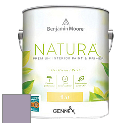 Benjamin Moore 514 Natura Interior Semi-Gloss Finish краска цвет 1383 Iris Bliss