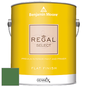 Benjamin Moore 547 Regal Select Waterborne Interior Flat Finish краска цвет NCS S 4050-G20Y 