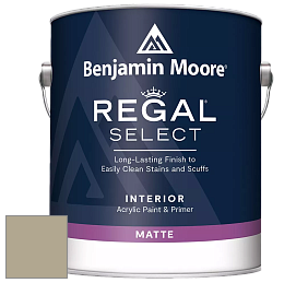 Benjamin Moore 548 IRegal Select Interior Paint - Matte краска цвет 1510 Dried Basil