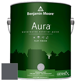 Benjamin Moore Aura 629 Waterborne Exterior Flat Finish краска цвет 1609 Temptation