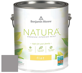 Benjamin Moore 512 Natura Interior Flat Finish матовая краска цвет RAL 7036 