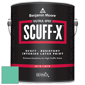 Benjamin Moore 486 Ultra Spec SCUFF-X Interior Satin Finish краска цвет 2043-40 Egyptian Green