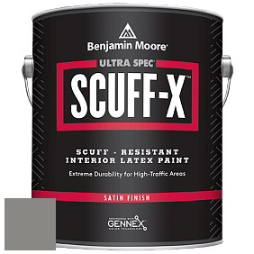 Benjamin Moore 486 Ultra Spec SCUFF-X Interior Satin Finish краска цвет AF-710 