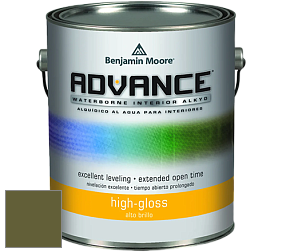 Benjamin Moore 794 Advance Interior Paint-High Gloss глянцевая алкидная эмаль цвет NCS S 5540-G50Y 