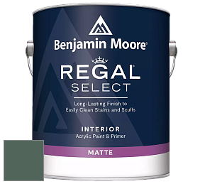 Benjamin Moore 548 IRegal Select Interior Paint - Matte краска цвет 693 Under the Sea