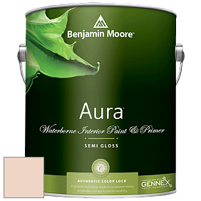 Benjamin Moore Aura 528 Waterborne Interior Semi-gloss Finish краска цвет 896 Love Always