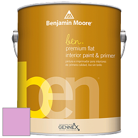 Benjamin Moore Ben W625 Premium Interior Latex Flat краска цвет 2077-50 Pretty Pink