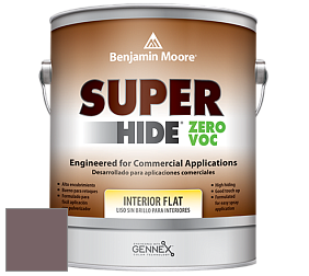 Benjamin Moore 355 Super Hide Zero Voc Interior Flat краска цвет 1449 Pinch of Spice