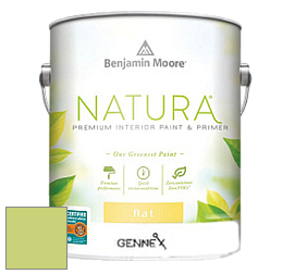 Benjamin Moore 514 Natura Interior Semi-Gloss Finish краска цвет 417 Feel the Energy