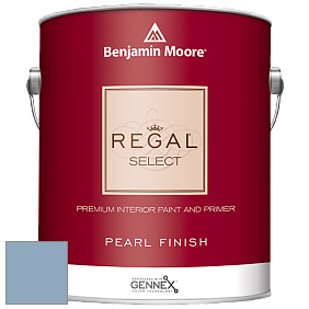 Benjamin Moore 550 Regal Select Waterborne Interior Pearl Finish краска цвет 830 Harlequin Blue