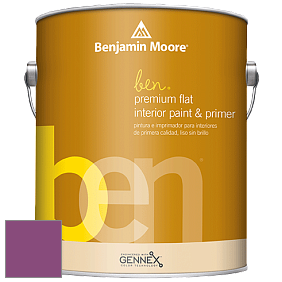 Benjamin Moore Ben W625 Premium Interior Latex Flat краска цвет NCS S 3055-R40B 