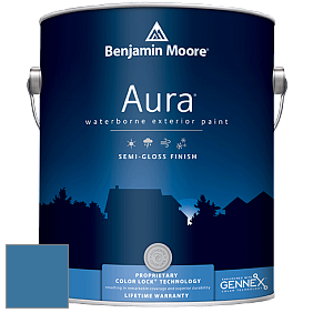 Benjamin Moore Aura 632 Waterborne Exterior Semi-Gloss Finish краска цвет 811 Old Glory