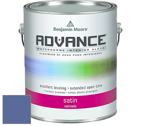 Benjamin Moore 792 Advance Interior Paint-Satin эмаль цвет NCS S 4040-R70B 
