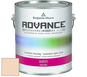 Benjamin Moore 792 Advance Interior Paint-Satin эмаль цвет 2166-60 Pale Oats