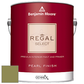 Benjamin Moore 550 Regal Select Waterborne Interior Pearl Finish краска цвет 2145-20 Terrapin Green