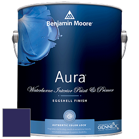 Benjamin Moore Aura 524 Waterborne Interior Eggshell Finish краска цвет RAL 5022 