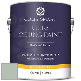 COLOR SMART CS 758 ULTRA CEILING PAINT ультраматовая краска цвет 696 Pleasant Valley