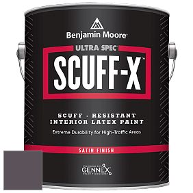 Benjamin Moore 486 Ultra Spec SCUFF-X Interior Satin Finish краска цвет AF-645 