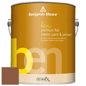 Benjamin Moore Ben W625 Premium Interior Latex Flat краска цвет AF-235 