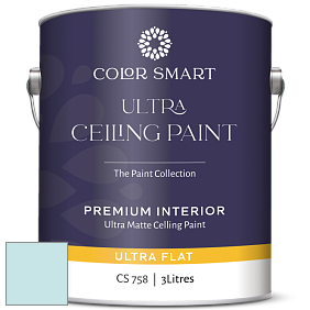 COLOR SMART CS 758 ULTRA CEILING PAINT ультраматовая краска цвет 764 Crystal Springs