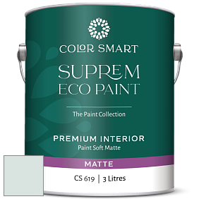 COLOR SMART CS 619 SUPREM ECO PAINT матовая краска цвет 866 Winter Ice