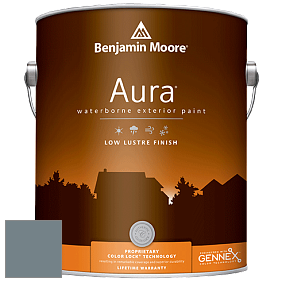 Benjamin Moore Aura 634 Waterborne Exterior Low Lustre Finish краска цвет AF-555 