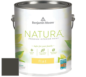 Benjamin Moore 512 Natura Interior Flat Finish матовая краска цвет NCS S 8505-G80Y 