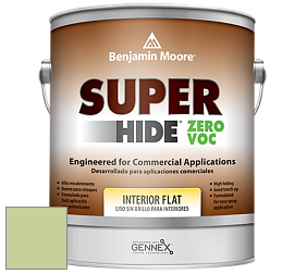 Benjamin Moore 355 Super Hide Zero Voc Interior Flat краска цвет NCS S 1030-G40Y 