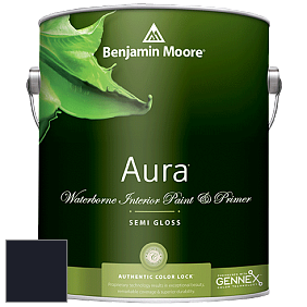 Benjamin Moore Aura 528 Waterborne Interior Semi-gloss Finish краска цвет RAL 5004 