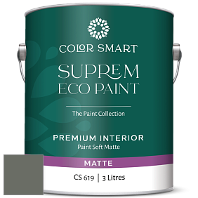 COLOR SMART CS 619 SUPREM ECO PAINT матовая краска цвет 1575 Rainy Afternoon